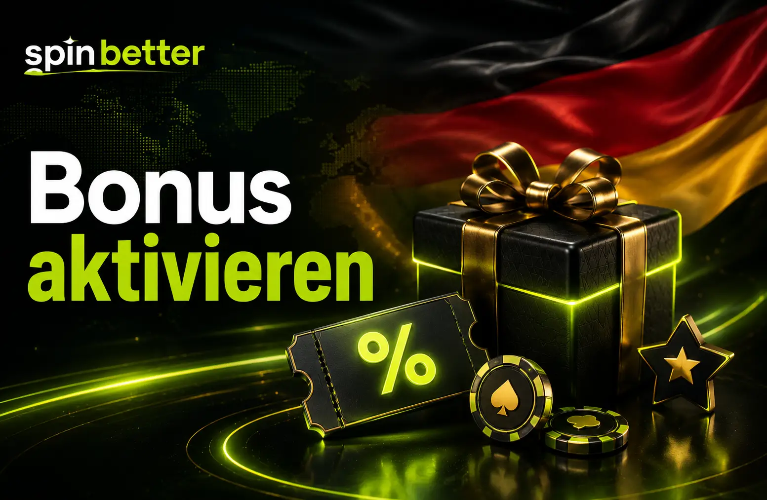 SpinBetter Bonus aktivieren – Bonusgeschenk, Gutschein und Chips